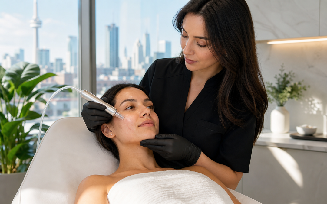 Late-Summer Microneedling in Toronto for Post-Acne Marks